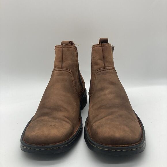 Mens Size 9 Born Hemlock Brown Leather Chelsea Casual Boots $109.99 MSRP - Picture 2 of 11